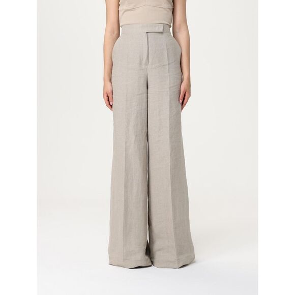 Max Mara Pants Woman Natural